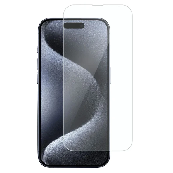 Nettech Apple iPhone 15 Pro Max Uyumlu Ön Koruma Cam Ekran Koruyucu NT-105888 ürün görseli 1
