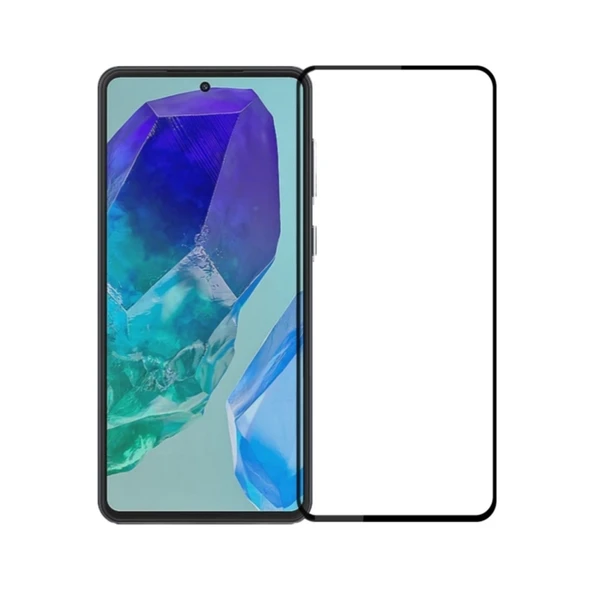 Nettech Samsung Galaxy M55 5G Uyumlu 5D Glas Full Cam Koruyucu NT-111445 ürün görseli 1