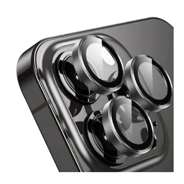 Nettech Apple iPhone 14 Pro Max Uyumlu Alüminyum Seri Kamera Cam Koruyucu NT-103089 ürün görseli 1