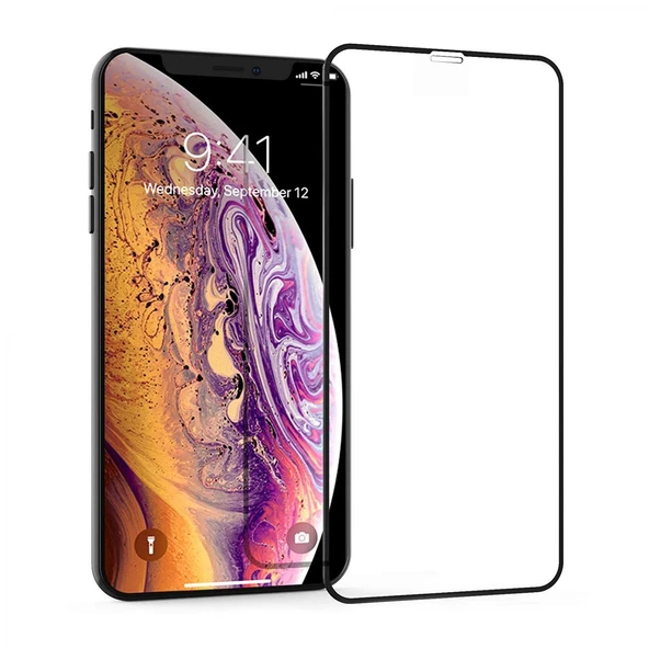 Nettech Apple iPhone 11 Pro Max Uyumlu 5D Glas Full Cam Koruyucu VR-14842 ürün görseli 1