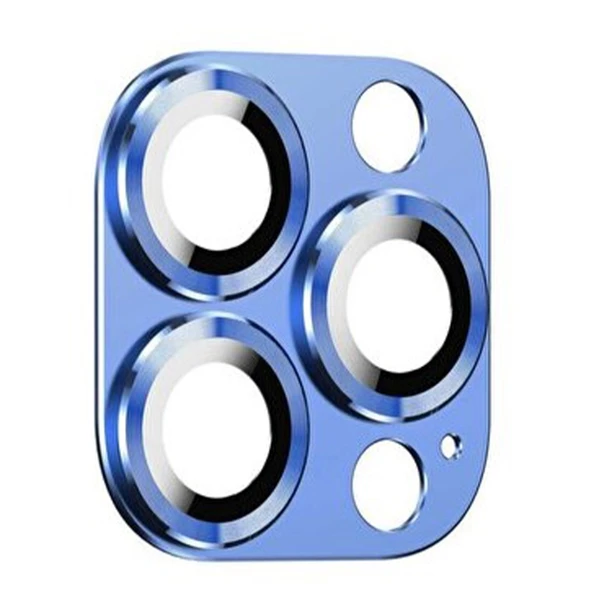 Nettech Apple iPhone 14 Pro Uyumlu Metalik Seri Kamera Cam Koruyucu NT-98925 ürün görseli 1