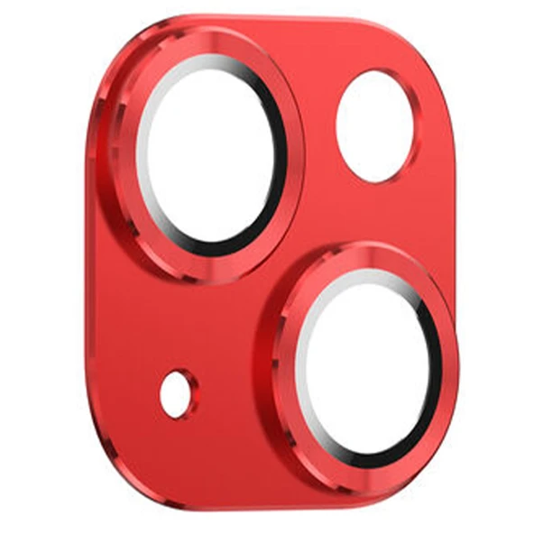 Nettech Apple iPhone 14 Uyumlu Metalik Seri Kamera Cam Koruyucu NT-97521 ürün görseli 1