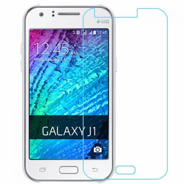 Nettech Samsung Galaxy J100 J1 Uyumlu Ön Koruma Cam Ekran Koruyucu NT-4005 ürün görseli 1