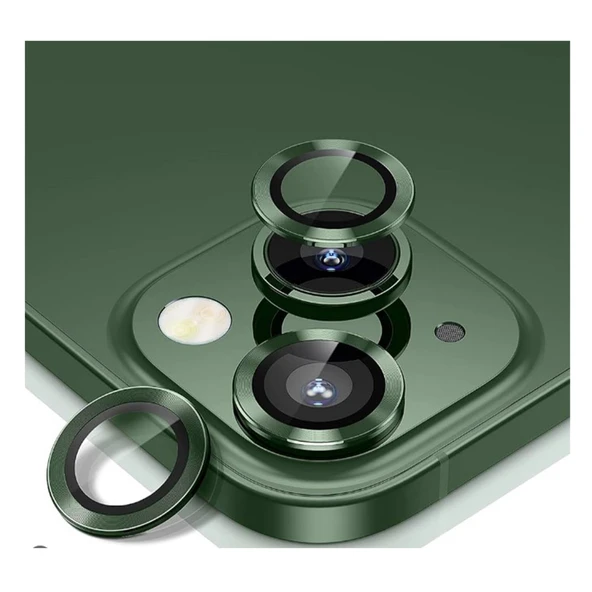 Nettech Apple iPhone 13 Uyumlu Alüminyum Seri Kamera Cam Koruyucu NT-103527 ürün görseli 1