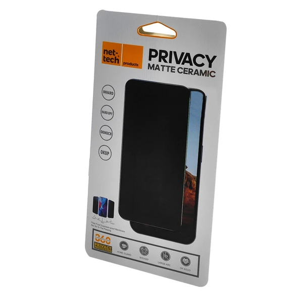 Nettech Samsung Galaxy A03S Uyumlu Ön Koruma Hayalet Seramik Nano Ekran Koruyucu NT-95619 ürün görseli 1