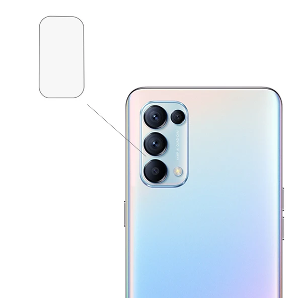 Nettech Oppo Reno 5 Pro Uyumlu Kamera Cam Koruyucu NT-89451 ürün görseli 1