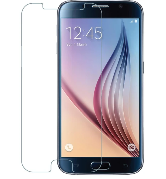 Nettech Samsung Galaxy G920 S6 Uyumlu Ön Koruma Cam Ekran Koruyucu NT-2583 ürün görseli 1