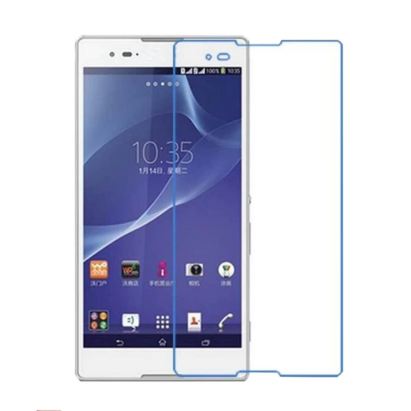 Nettech Sony Xperia T2 Ultra Uyumlu Ön Koruma Cam Ekran Koruyucu NT-18331 ürün görseli 1