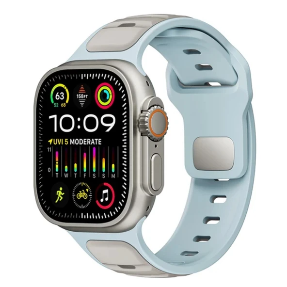 Nettech Apple Watch Seri 40/38 mm Uyumlu Silikon Kordon NT-112516 ürün görseli 1