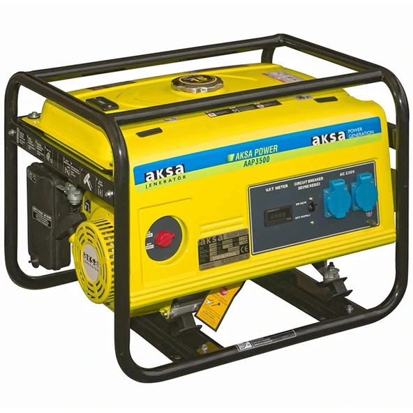 Aksa AAP 3500 Portatif İpli Benzinli Jeneratör 2.8kW ürün görseli 1