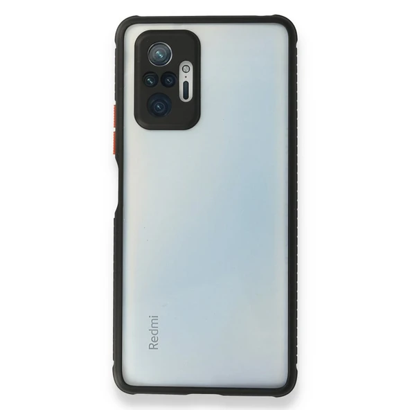 Nettech Xiaomi Redmi Note 10 Pro 4G Uyumlu Kontrast Renkli Tuş Seri Arka Koruma Kılıf NT-88764 ürün görseli 1