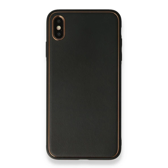 Nettech Apple iPhone XS Max Uyumlu Coco Leather Seri Arka Koruma Kılıf NT-90427 ürün görseli 1