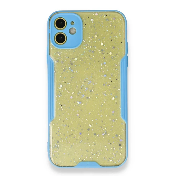 Nettech Apple iPhone 12 Uyumlu Platin Simli Arka Koruma Kılıf NT-89589 ürün görseli 1