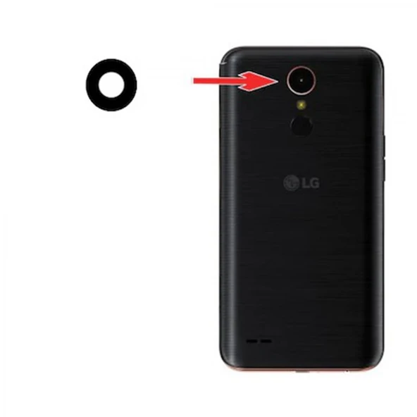 Teknonet LG K10 2017 Uyumlu Kamera Camı NT-31797 ürün görseli 1