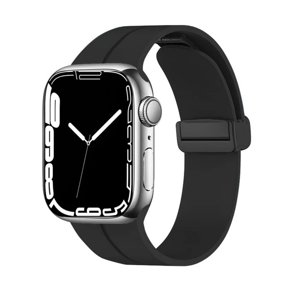 Nettech Apple Watch Series 10 46 mm Uyumlu Silikon Kordon NT-112388 ürün görseli 1