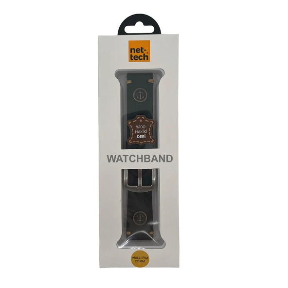 Nettech Universal Uyumlu Deri Kordon NT-108155 - Resim 2