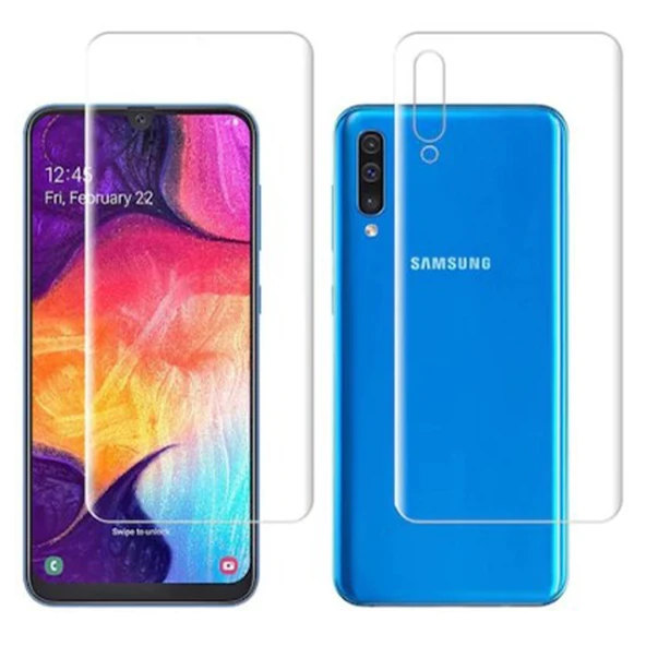 Exquıs Samsung Galaxy A50 Uyumlu Ön ve Arka Koruma 360 Full Kaplama VR-18440 ürün görseli 1