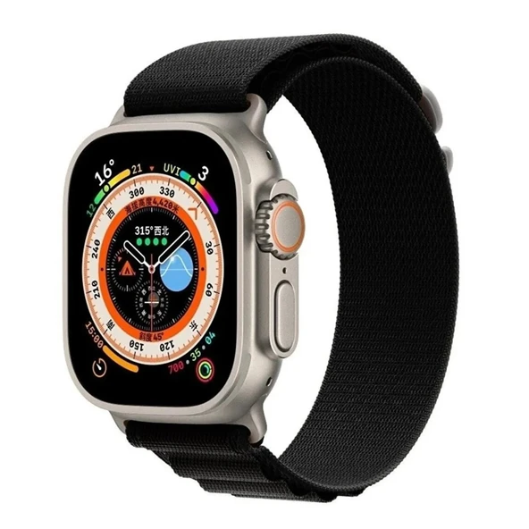 Nettech Apple Watch Seri 42/44 mm Uyumlu Kumaş Kordon NT-100592 ürün görseli 1