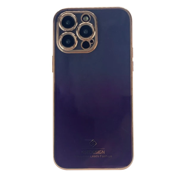 Nettech Apple iPhone 14 Pro Uyumlu Kamera Korumalı Renkli Kristal Seri Arka Koruma Kılıf NT-101686 ürün görseli 1