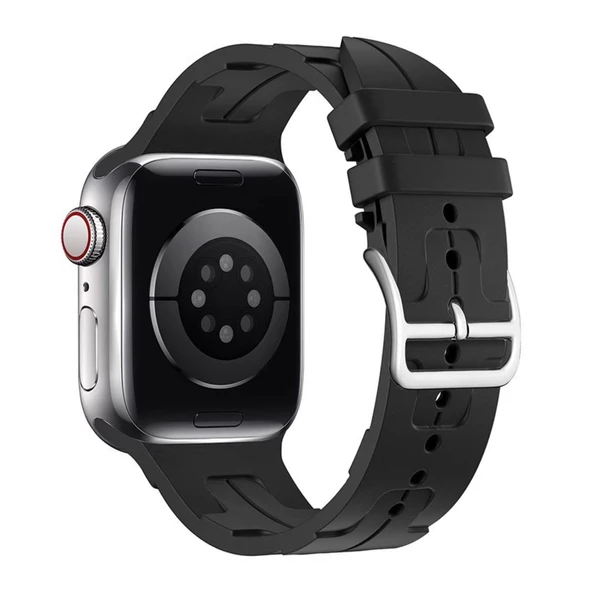 Nettech Apple Watch Series 10 46 mm Uyumlu Silikon Kordon NT-112463 ürün görseli 1
