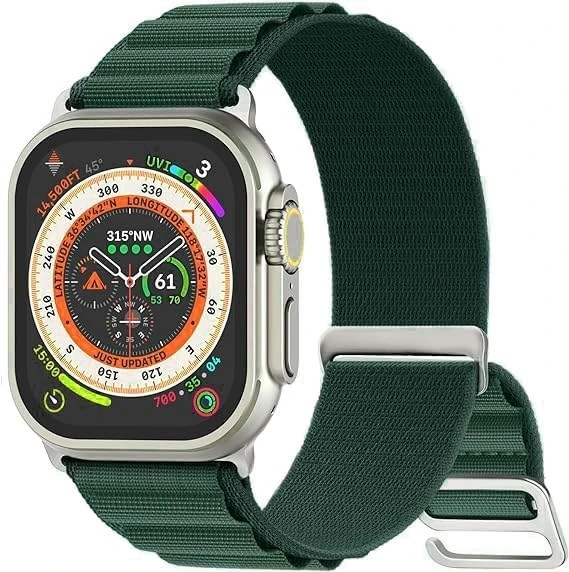 Nettech Apple Watch Ultra 49 mm Uyumlu Kumaş Kordon NT-110263 ürün görseli 1