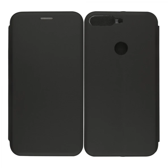 Nettech Huawei Y7 2018 Uyumlu Lüx Seri Kapaklı Kılıf VR-18149 ürün görseli 1