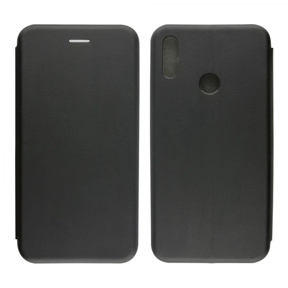 Nettech Huawei Y7 2019 Uyumlu Lüx Seri Kapaklı Kılıf VR-18251 ürün görseli 1