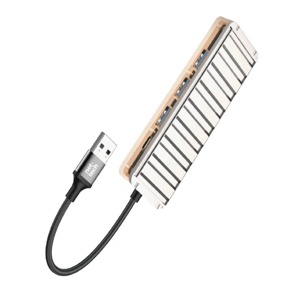 Nettech NT-OT010 5 in 1 USB To Type-c Dönüştürücü NT-108340 ürün görseli 1