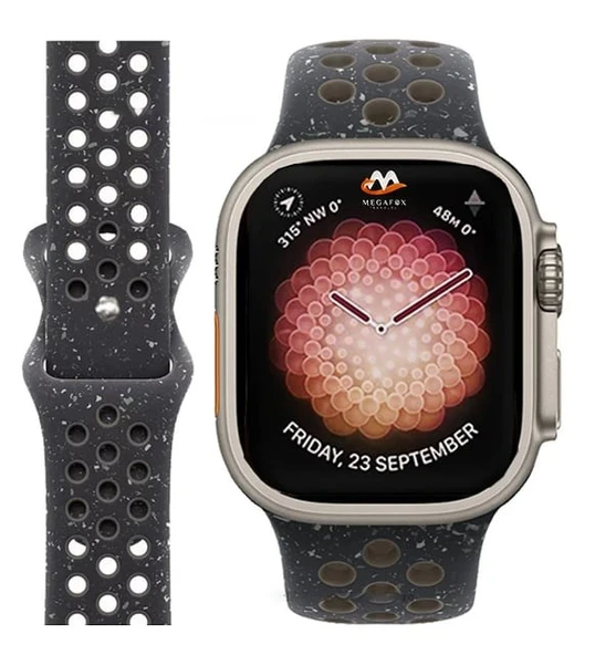 Nettech Apple Watch Series 10 46 mm Uyumlu Silikon Kordon NT-112414 ürün görseli 1