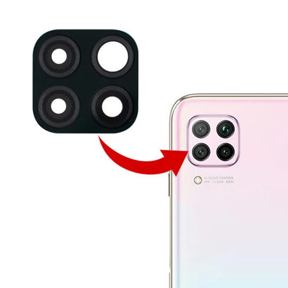 Teknonet Huawei P40 Lite Uyumlu Kamera Camı NT-89672 ürün görseli 1
