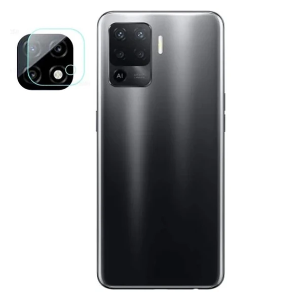 Teknonet Oppo A94 Uyumlu Çerçeveli Kamera Camı NT-92982 ürün görseli 1