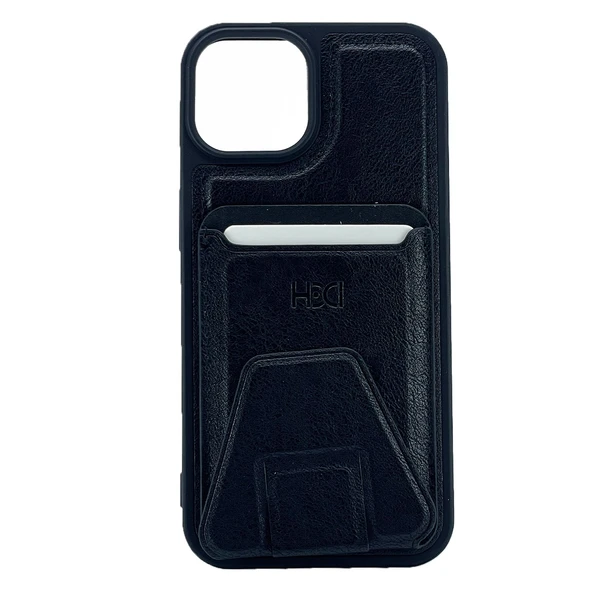 Nettech Apple iPhone 13 Pro Uyumlu Suni Deri Kartlık Arka Koruma Kılıf NT-101523 ürün görseli 1