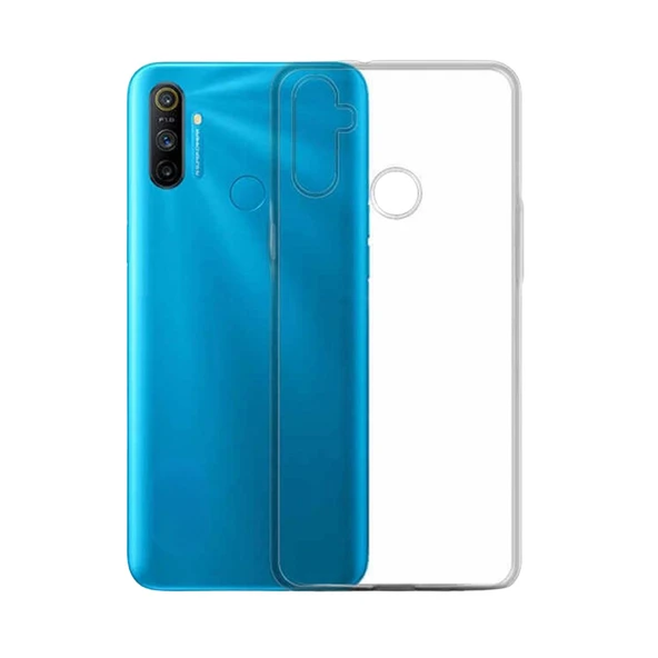Nettech Realme C3 Uyumlu Tıpalı Şeffaf Seri Arka Koruma Kılıf NT-83746 ürün görseli 1
