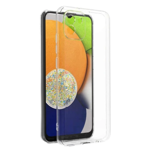 Nettech Samsung Galaxy A03 Uyumlu Lüx Seri Kamera Korumalı Arka Koruma Kılıf NT-95715 ürün görseli 1