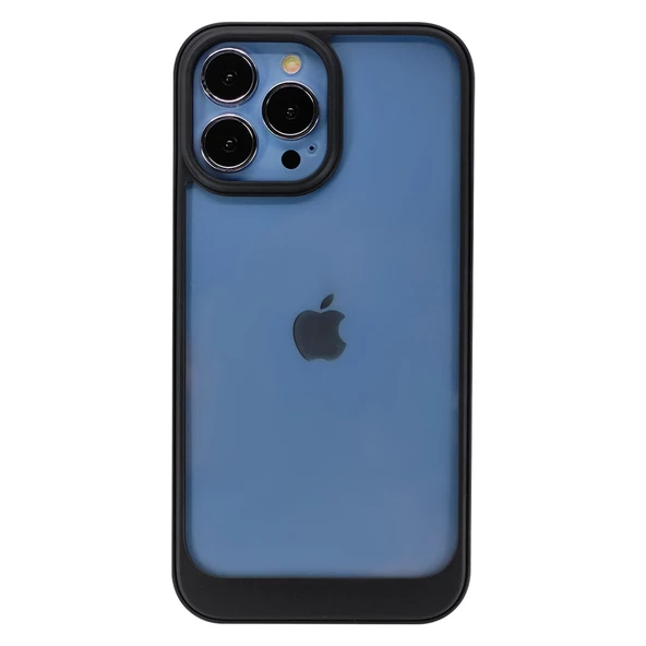 Nettech Apple iPhone 13 Pro Uyumlu Solid Frame Arka Koruma Kılıf NT-95828 ürün görseli 1