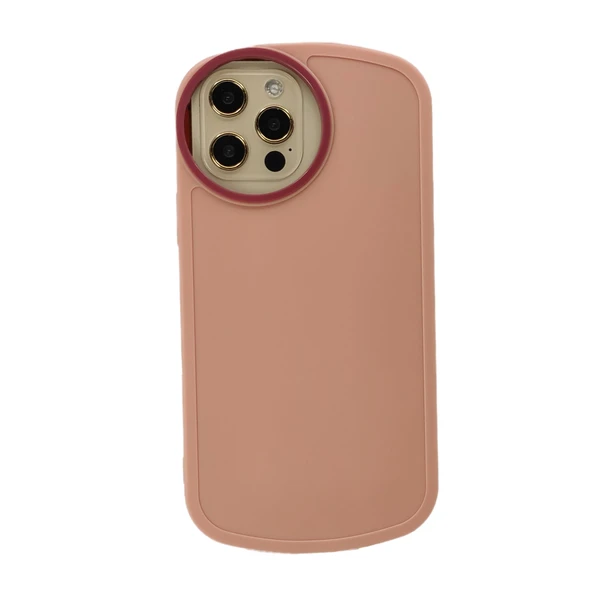 Nettech Apple iPhone 12 Pro Max Uyumlu Silindir Camera Seri Arka Koruma Kılıf NT-95069 ürün görseli 1