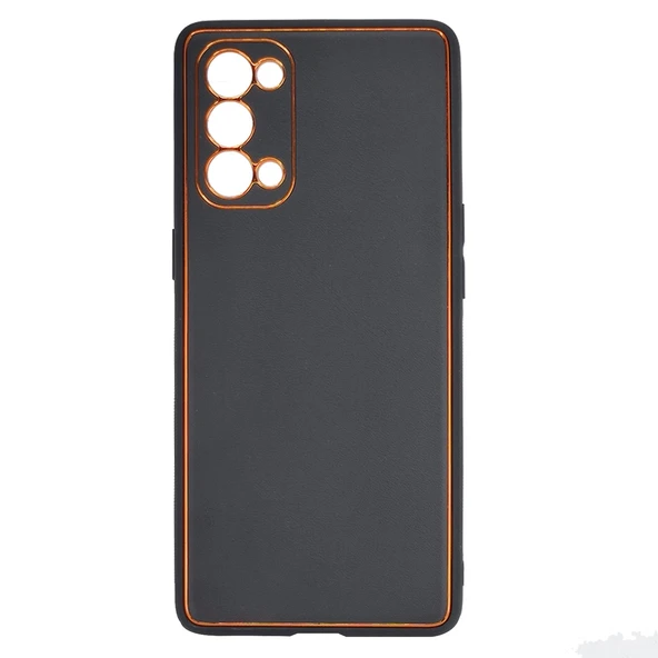 Nettech Oppo Reno 5 Pro Uyumlu Coco Leather Seri Arka Koruma Kılıf NT-93620 ürün görseli 1