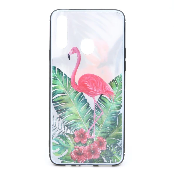 Nettech Samsung Galaxy A20S Uyumlu Çiçek Desenli Arka Koruma Kılıf NT-79715 ürün görseli 1