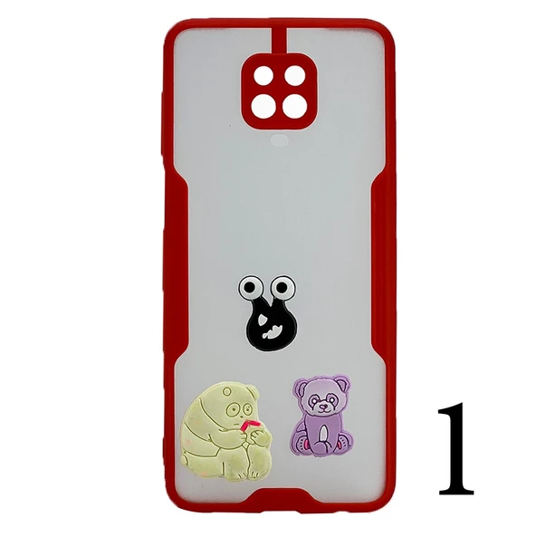 Nettech Xiaomi Redmi Note 9s Uyumlu Maskot Seri Arka Koruma Kılıf NT-106256 ürün görseli 1