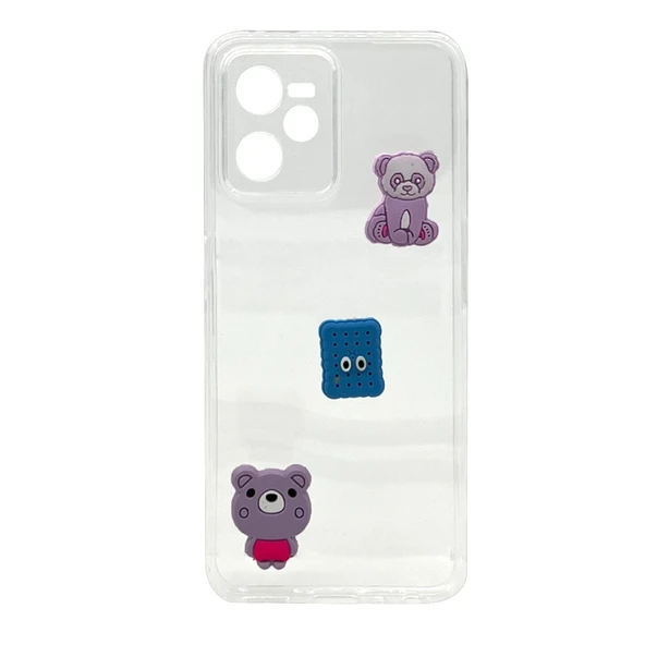 Nettech Realme C35 Uyumlu Maskot Seri Arka Koruma Kılıf NT-106178 ürün görseli 1