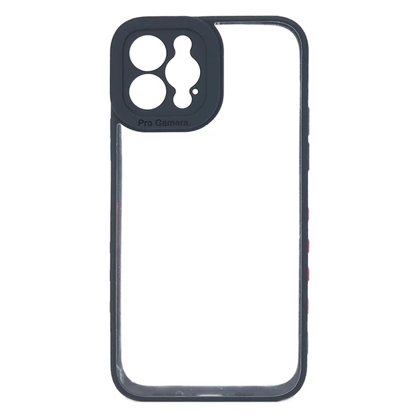 Nettech Apple iPhone 12 Pro Uyumlu Güçlü Kamera Koruma Arka Koruma Kılıf NT-92060 ürün görseli 1