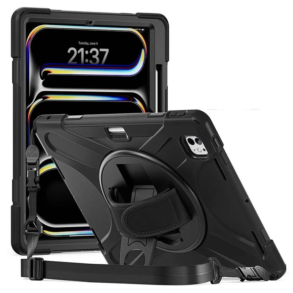 Nettech Apple iPad Pro 11 2024 Uyumlu Sport Seri Arka Koruma NT-111132 ürün görseli 1