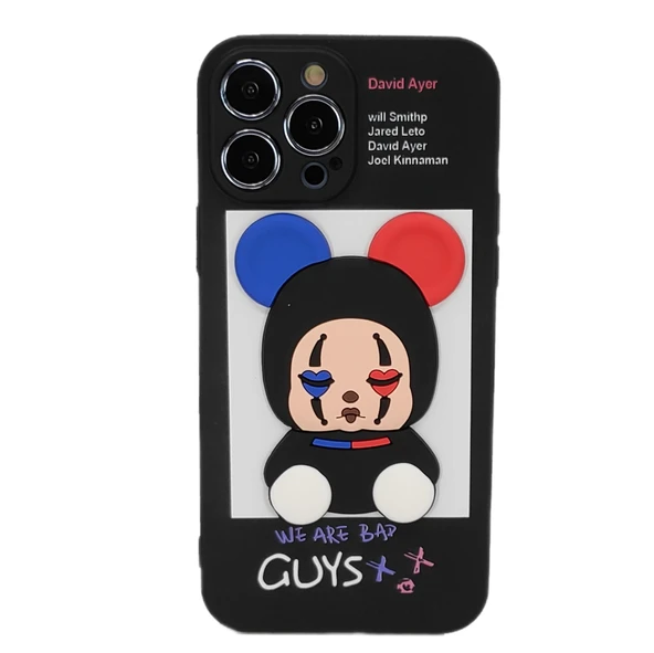 Nettech Apple iPhone 12 Pro Uyumlu Three D Case Seri Arka Koruma Kılıf NT-95089 ürün görseli 1
