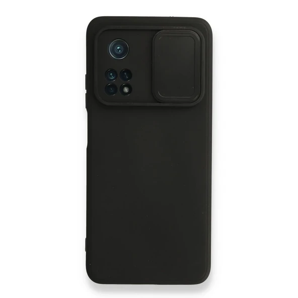 Nettech Xiaomi Mi 10T Uyumlu Kızaklı Kamera Korumalı Arka Koruma Kılıf NT-87176 ürün görseli 1