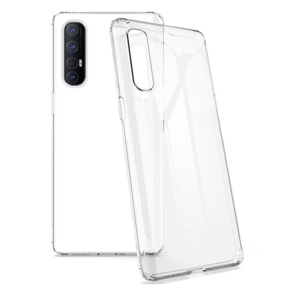 Nettech Oppo Reno 3 Pro Uyumlu Şeffaf Seri Arka Koruma Kılıf NT-80135 ürün görseli 1