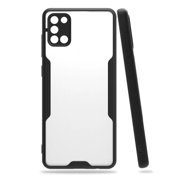 Nettech Samsung Galaxy A31 Uyumlu Platin Seri Arka Koruma Kılıf NT-86012 ürün görseli 1