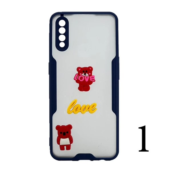 Nettech Oppo A31 2020 Uyumlu Maskot Seri Arka Koruma Kılıf NT-106258 ürün görseli 1