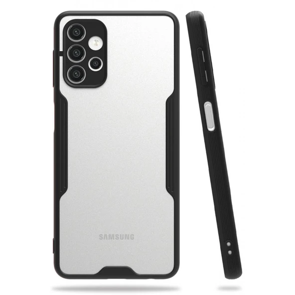 Nettech Samsung Galaxy A72 Uyumlu Platin Seri Arka Koruma Kılıf NT-86406 ürün görseli 1