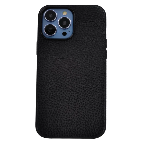 Nettech Apple iPhone 13 Pro Max Uyumlu Suni Deri Arka Koruma Kılıf NT-96369 ürün görseli 1