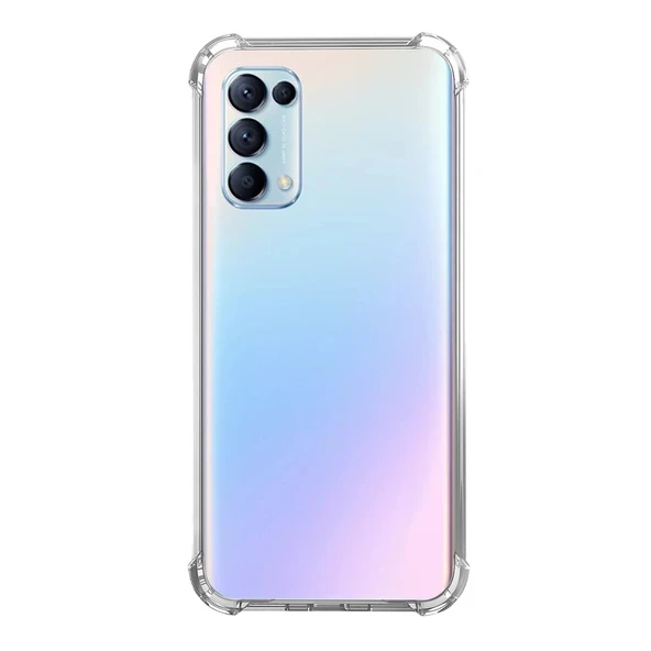 Nettech Oppo Reno 5 Uyumlu Rarroz Seri Arka Koruma Kılıf NT-88070 ürün görseli 1